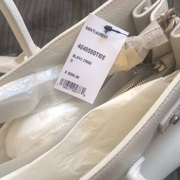 Saint Laurent Medium Soft De Jour Leather Tote - Picture 5 of 8